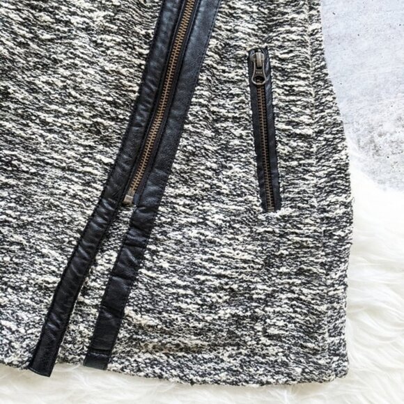 Anthropologie Cartonnier Tela Moto Jacket tweed Size XXS - Picture 4 of 8